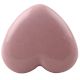Pink Heart Ceramic Cabinet Knob